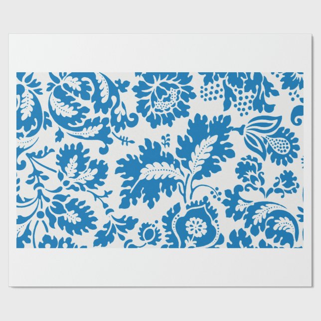 PRESENTE PAPEL DE EMBALAGEM: WILLIAM MORRIS :VENETIAN DESIG (Aberto)