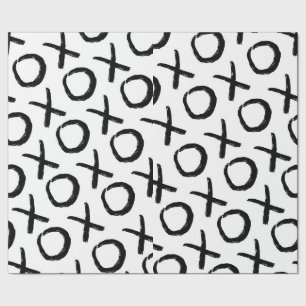 Presente Papel de embalagem XOXO