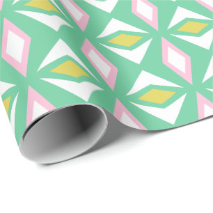 Presente Papel de emblema para o Verão de Diamante Rosa e V