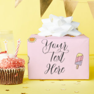 Presente Papel de emblema para o Verão de Mânre Rosa e Lara