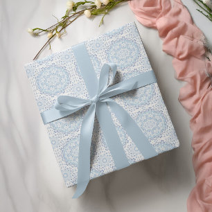 Presente Papel de embrulhamento azul Mandala