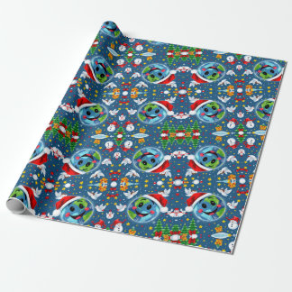 Presente Papel de embrulhamento da noite sagrada