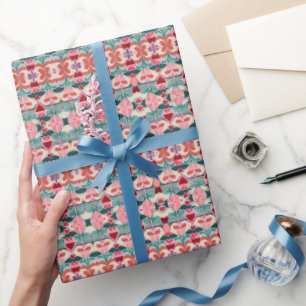 Presente Papel de embrulhamento da sinfonia de amor doce
