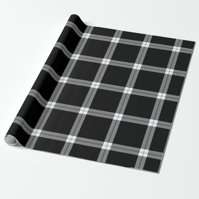 Presente Papel de embrulhamento da Xadrez de futebol de Las (Desenrolado)
