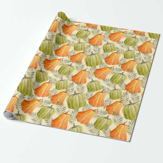 Presente Papel de embrulhamento de ação de graças (Desenrolado)