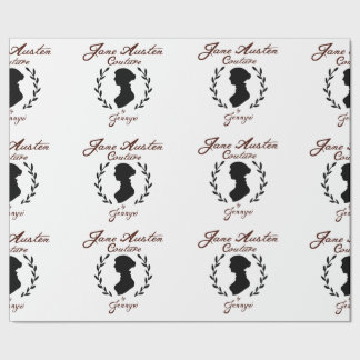 Presente Papel de embrulhamento de costura da Jane Austen C