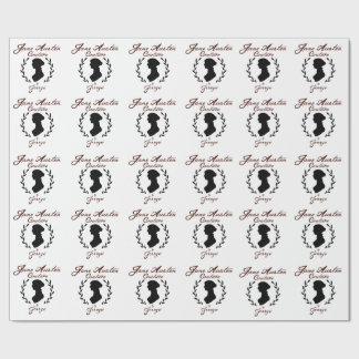 Presente Papel de embrulhamento de costura da Jane Austen C