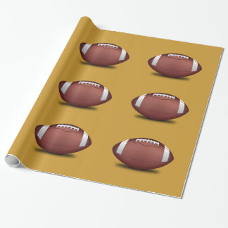 Presente Papel de embrulhamento de Design de futebol