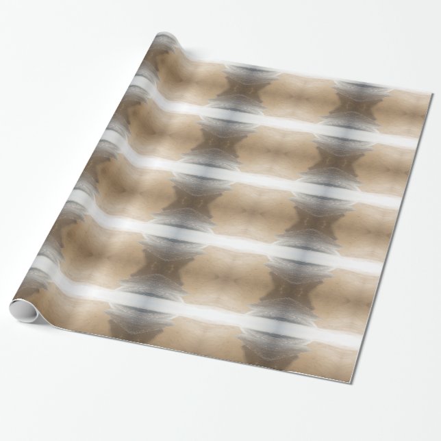 Presente Papel de embrulhamento de oceanos e praias (Desenrolado)