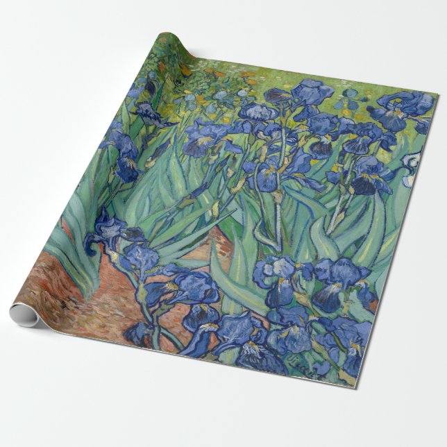 Presente Papel de embrulhamento do irlandês Van Gogh (Desenrolado)