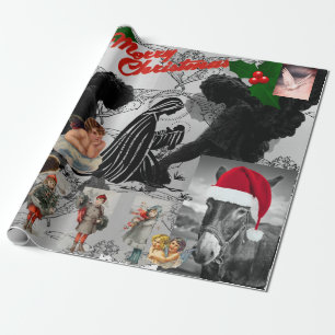 Presente Papel de embrulhamento do NATAL NATIVITY DESIGNER
