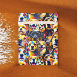 Presente Papel de embrulhamento Doggie Delight