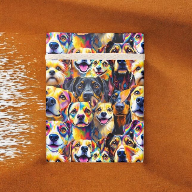 Presente Papel de embrulhamento Doggie Delight (Criador carregado)