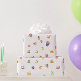 Presente Papel de embrulhamento em fruta