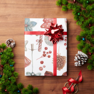 Presente Papel de embrulhamento para sonhos de pão de gengi