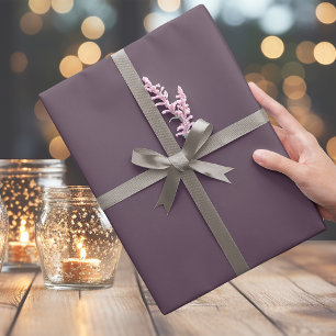 Presente Papel de embrulhamento violeta escuro Trendy Dark