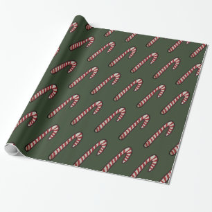 Presente Papel de embrulho, Canela de doce