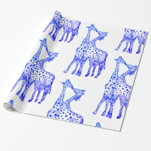 Presente Papel de embrulhoAmor Africano