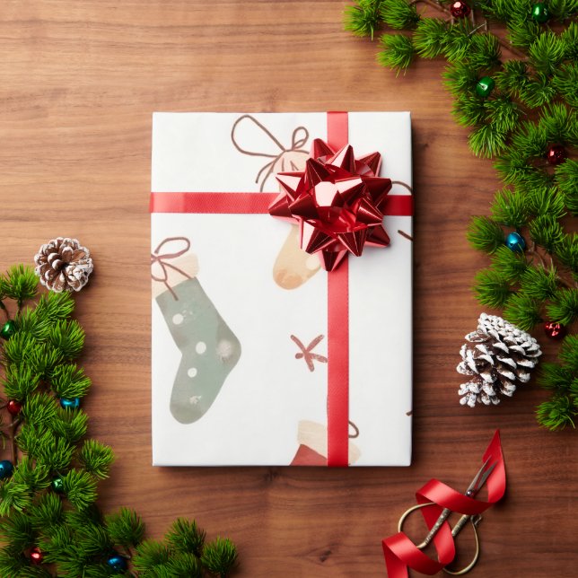 Presente Papel de empacotamento (Presente de Natal)