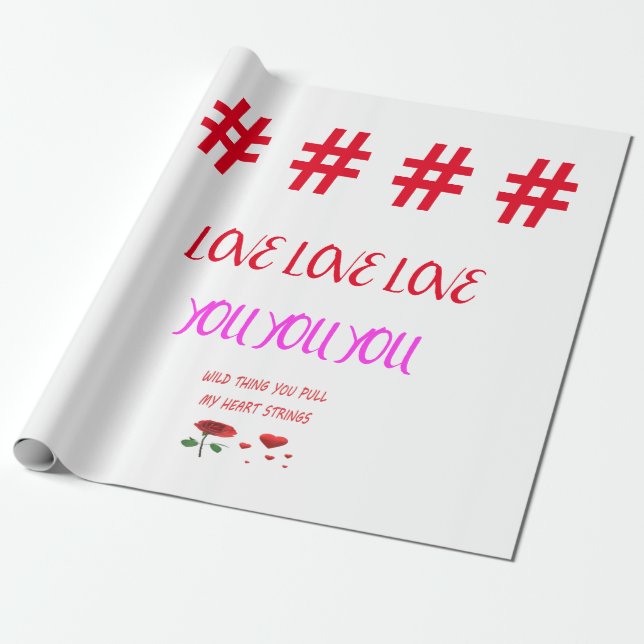 Presente Papel de empacotamento (Desenrolado)