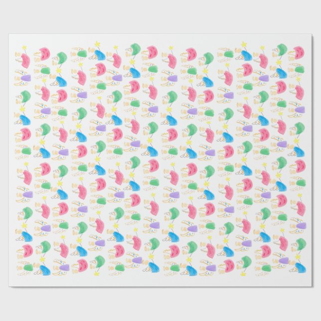 Presente Papel de empacotamento (Aberto)