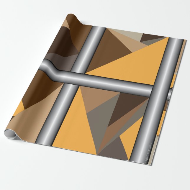 Presente Papel de empacotamento (Desenrolado)