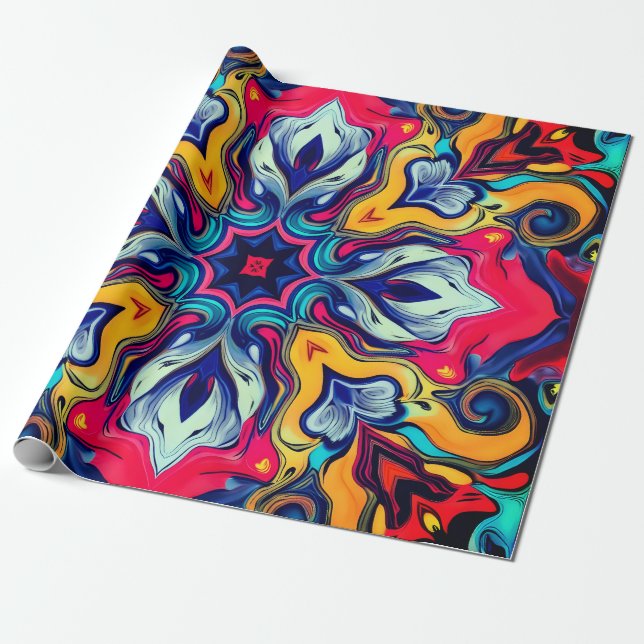 Presente Papel de empacotamento (Desenrolado)