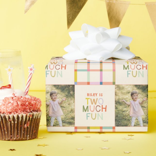 Presente Papel de empacotamento (Festa de aniversário)