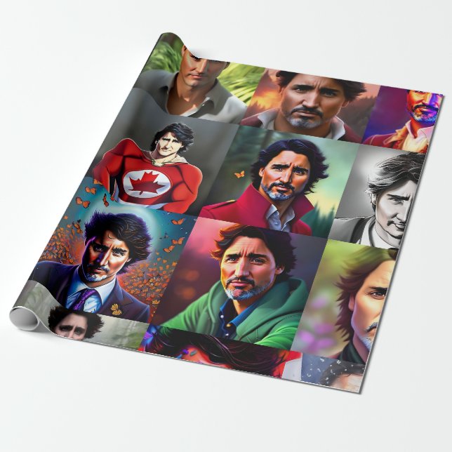 Presente Papel de empacotamento (Desenrolado)