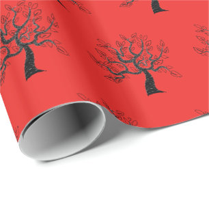 Presente Papel de empacotamento brilhante - bio 1