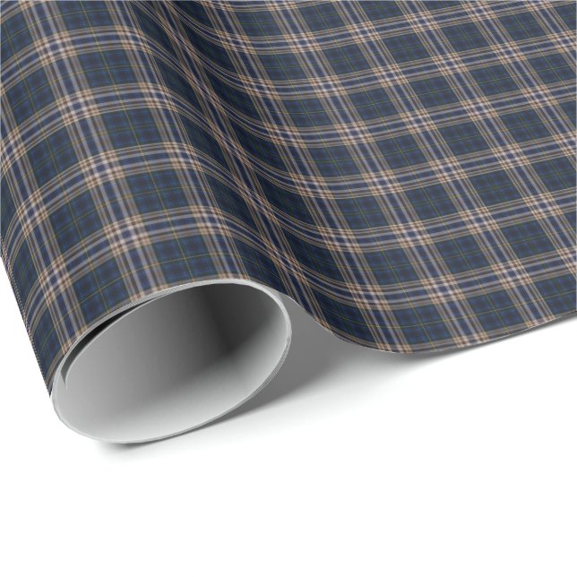 Presente Papel de empacotamento - Coleção de Tartan Escocês (Ponta do rolo)