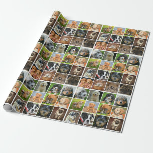 Presente Papel de empacotamento de colagem de papoila, 30" 