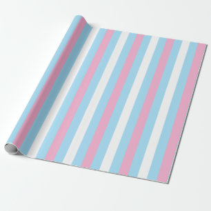 Presente Papel de empacotamento de cores trans