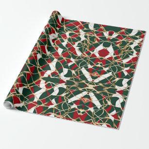 Presente Papel de empacotamento de Elegância de feriado do 