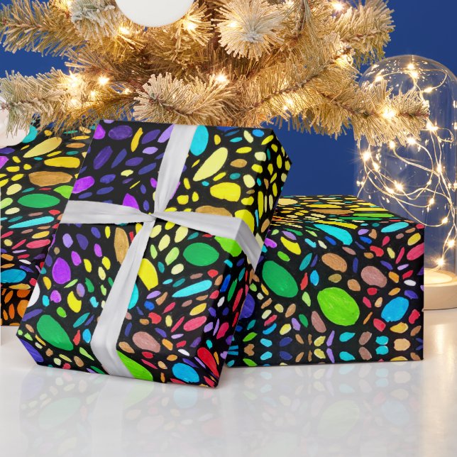 Presente Papel de empacotamento de fluxo (Feriados)