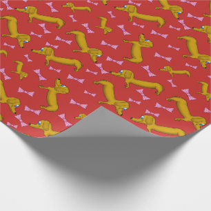 Presente Papel de empacotamento de fundos e Arcos