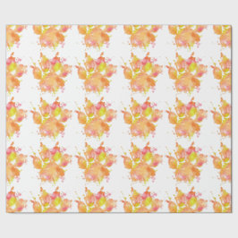 Presente Papel de empacotamento de impressão de barra aquát