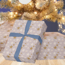 Papel de empacotamento de padrão das estrelas eleg