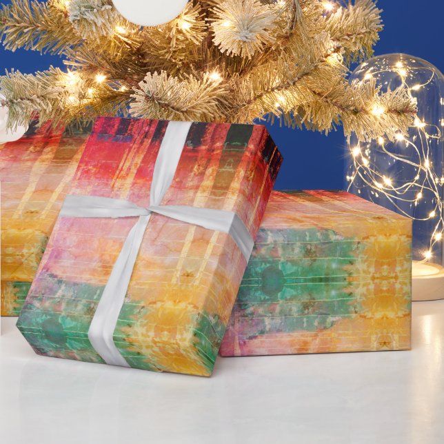 Presente Papel de empacotamento de padrão de ouro (Feriados)