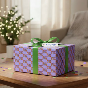 Presente Papel de empacotamento de paz