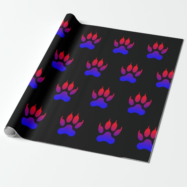 Presente Papel de empacotamento de pinças Tiger (Desenrolado)