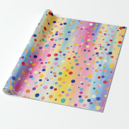 Presente Papel de empacotamento de pontos de terceiros