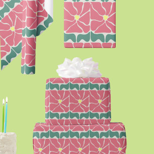 Presente Papel de empacotamento de presentes vermelhos verm