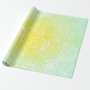 Presente Papel de empacotamento de primavera Splatter