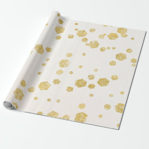 Presente Papel de empacotamento de tema amarelo
