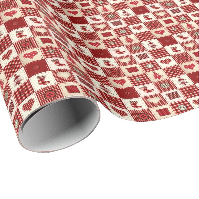 Presente Papel de empacotamento do padrão de inclinação dos (Ponta do rolo)