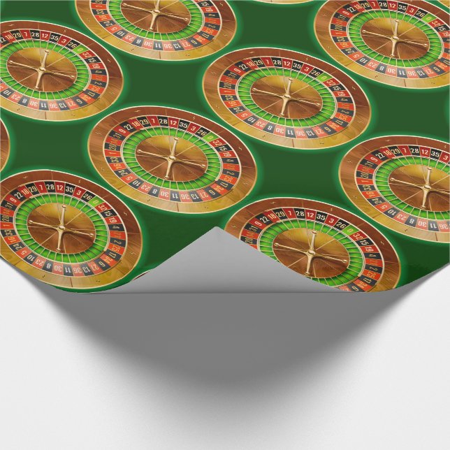 Presente Papel de empacotamento do Roulette 1 (Ponta)