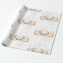 Papel de empacotamento do Urso Polar