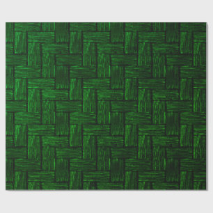 Presente Papel de empacotamento em bloco Emerald