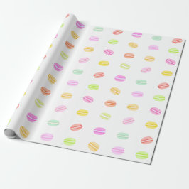 Presente Papel de empacotamento Macaron